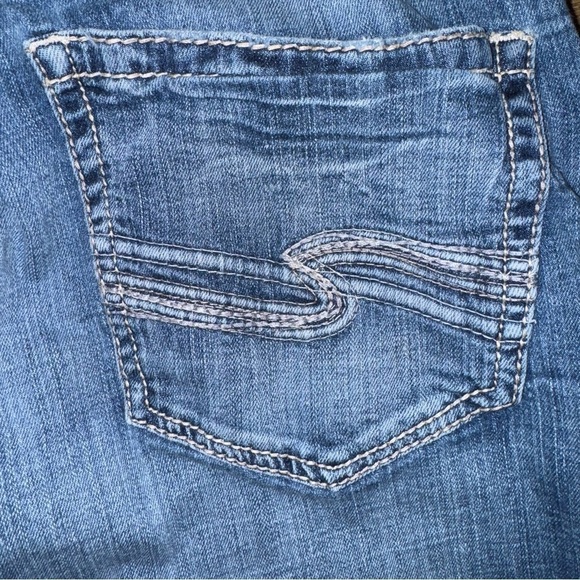 Silvers Craig Men’s W34/L30 Blue Wide Leg Faded 99% Cotton Mid Rise Denim - Picture 2 of 7